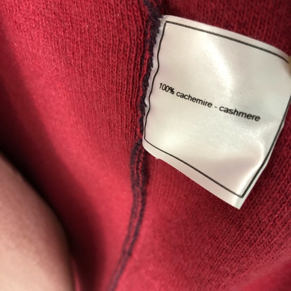 SOLD Authentic Chanel Cashmere Hoodie - Picture 8 of 8